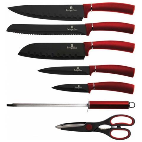 Bh-2582 Set Di Coltelli In Acciaio Inossidabile Da 7 Pezzi Con Supporto - Foto 4