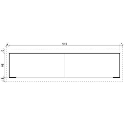 M203 Capanno Deposito Per Legname Da Giardino 112x450xa199 Cm / 10 M3 - Piccola Casetta In Legno, Rimessa Attrezzi, Deposito Bici - Foto 6