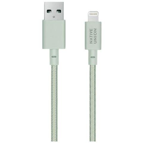 Cavo Da Cintura Usb-a A Lightning - 1,2 M, Verde - Foto 2