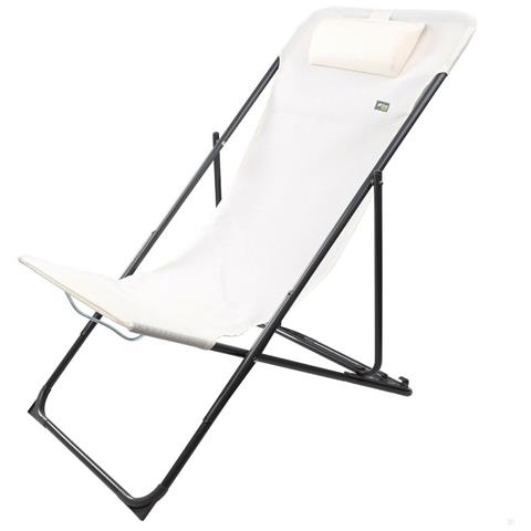 Lettino Reclinabile Bianco 53 X 87 X 78 Cm (4 Unità) - Foto 7