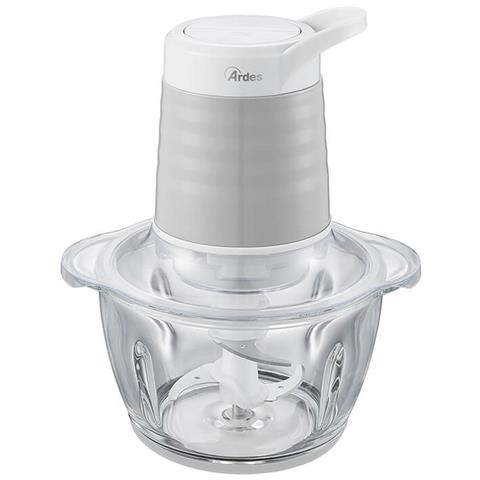 Tritatutto Elettrico ARCHOP01 con 4 Lame in Acciaio 300W 2 Velocità Vetro - Foto 1