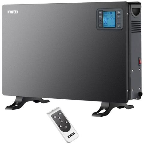 CH7100 LCD Smart Interno Nero 2000 W Stufa elettrica a convezione - Foto 1