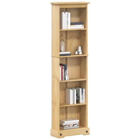 Libreria Corona 46x20x170 Cm In Legno Massello Di Pino - Foto 1