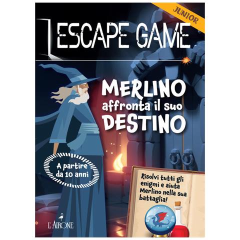 Valérie Cluzel - Merlino Affronta Il Suo Destino. Escape Game Junior - Foto 2