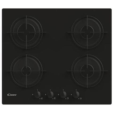 Piano Cottura CVW6BB a Gas 4 Zone Cottura da 60 cm Colore Nero - Foto 1