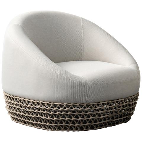 Atreides - Poltrona Da Esterno In Alluminio E Corda - Foto 1