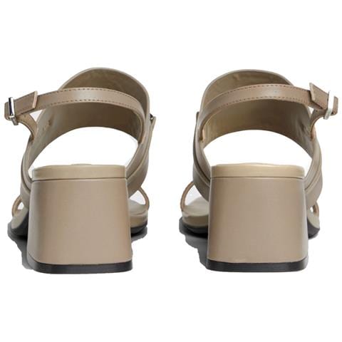 Heel Sandal 45 Bar Sandali Pelle Scarpe Donna Grigio Eu 37, Hw0hw02056 0i1 - Foto 3