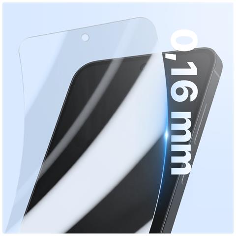 Pellicola Protettiva Per Galaxy S24 Fe Ibrido Flessibile Ultrasottile, Trasparente - Foto 2