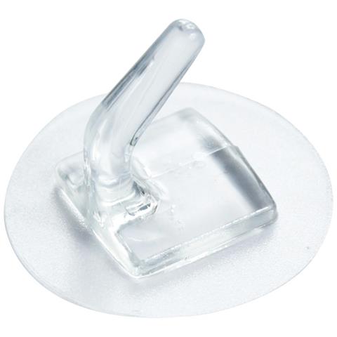 Confezione Da 12 Ganci Adesivi Trasparenti, Ganci Da Parete Resistenti - Foto 1