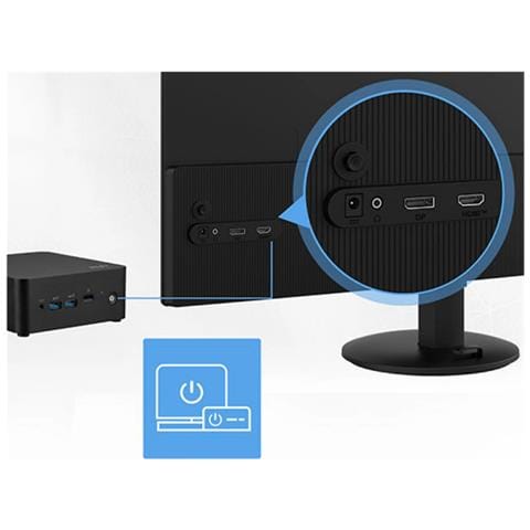 Monitor 27" IPS Flat 9S6-3PD6CT-002 Full HD Tempo di risposta 1 ms - Foto 5
