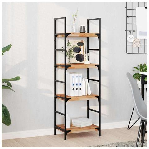 Mensole Da Parete 2 Pz 40x30x4 Cm Legno Acacia Rifinito A Olio - Foto 1