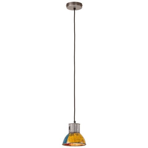 Lampada Sospesa Industriale 25 W Multicolore Rotonda 17 Cm E27 - Foto 3