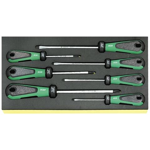 Stahlwille - Set Cacciaviti Drall+ Con Impronta Tcs (7 Pz.) Tcs 4820/4830 - - Foto 1