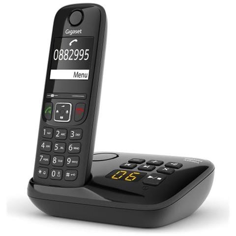 Gigaset As690a Telefono Analogico/dect Identificatore Di Chiamata Nero - Foto 3