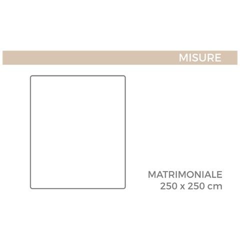 Copriletto Challenge Stampato In 100% Microfibra Di Poliestere Dis. Quadri 2 Piazze Grigio - Foto 5