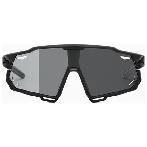 Occhiali Da Sole Con Lenti Fotocromatiche Trasparenti In Pc Per Lo Sport Darkgrey - Foto 2