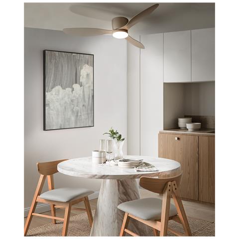 Ventilatore A Soffitto Con Luce Vembar Bianco - Foto 1