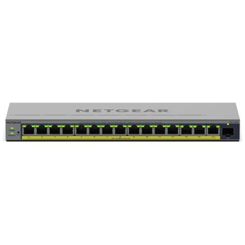 GS116EP Gestito L2/L3 Gigabit Ethernet (10/100/1000) Supporto Power over Ethernet (PoE) Grigio - Foto 2