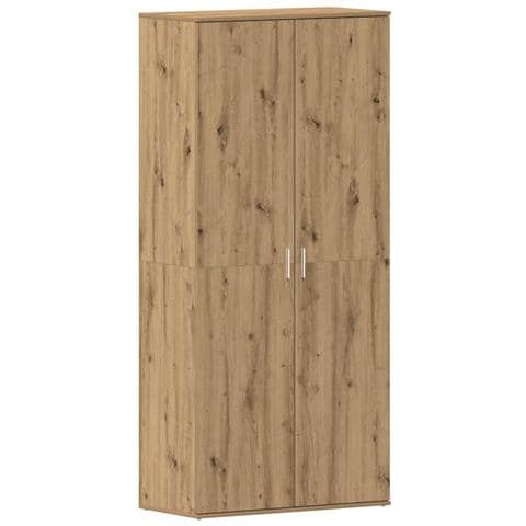 Mobile per scarpe Marrone 80 x 39 x 180 cm Legno multistrato - Foto 1