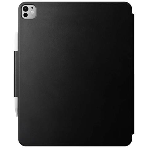 Custodia Folio In Pelle Per Ipad Pro 13"" (m4 / M5) Con Supporto, Nero - Foto 5