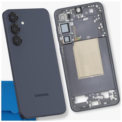 Telaio Centrale Originale Per Galaxy S25 Plus Vestibilità Precisa E Sicura, Nero - Foto 2