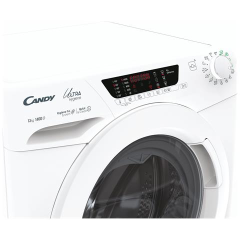 Ultra Hygiene Ultra, Lavatrice Carica Frontale 13 KG, Classe A, 1400 giri, Bianco, Inverter, Vapore, Wi-Fi, Ciclo Igiene, HES14134TWM / 1-S - Foto 5