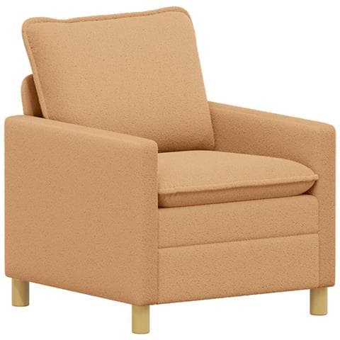 Divano Beige 76 x 81 x 87,5 cm Tessuto - Foto 1