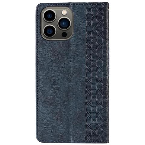 Cintura Magnetica Per Iphone 12 Pro Con Portafoglio + Mini Ciondolo Blu - Foto 7