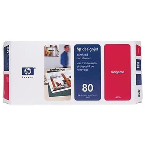 C4822a Testina di Stampa Originale 80 Magenta per HP DesignJet 1050C / 1055CM - Foto 4