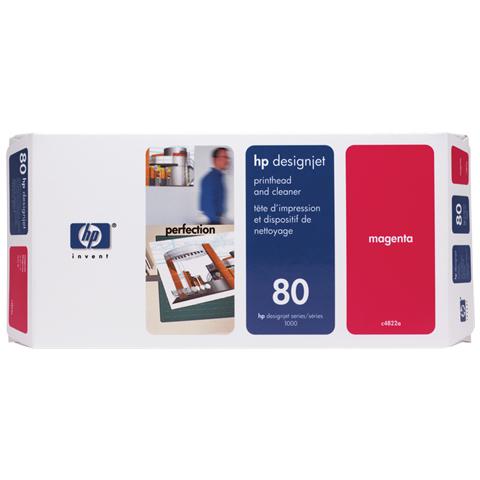 C4822a Testina di Stampa Originale 80 Magenta per HP DesignJet 1050C / 1055CM - Foto 2