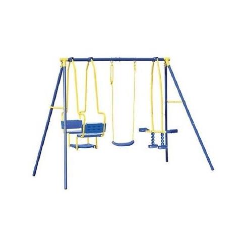 Altalena Da Giardino Per Bambini Con Tre Giochi - Foto 1