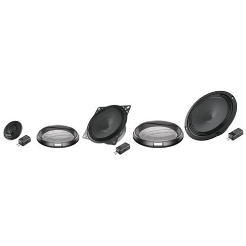 Casse auto kit tre vie completo AP 1+AP 6.5+AP 4+XOVER con griglie - Foto 2