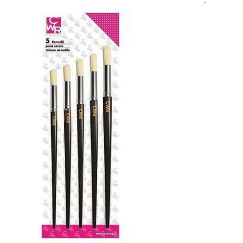 Pennelli in blister 5 pezzi - Foto 1