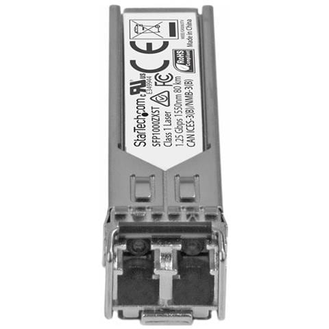 Modulo Ricetrasmettitore SFP in Fibra Gigabit Conforme MSA - 1000Base-ZX - SM LC - 80 km - SFP Monomodale - Foto 3