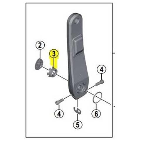 Manovelle Crank Arm Fixing Bolt Vu00024 Fc-r9100-p Internal Ricambi Dei Componenti Taille Unique - Foto 1
