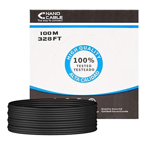 10.20.0302-ext-bk - Cavo di Rete ethernet RJ45 Cat. 5e UTP per Esterni, Colore: Nero - Foto 3