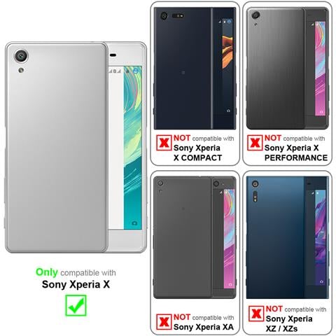 Catena Di Telefoni Cellulari Compatibile Con Sony Xperia X In Rainbow - Coperchio Protettivo In Silicone Con Anelli D'oro, Cinturino In Corda E Custodia Staccabile - Foto 11