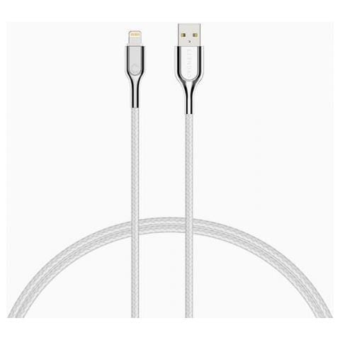 Armoured Lightning To Usb-a Cable 2 Mt - White - Foto 1