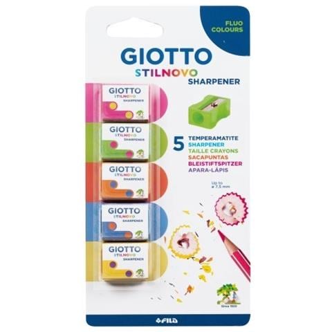 Giotto Temperamatite 1f 5pz 024200 - Foto 1