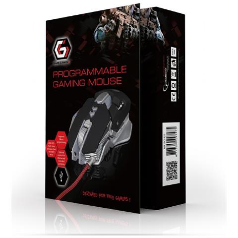 MUSG-05 USB 4000DPI Nero, Argento mouse - Foto 9