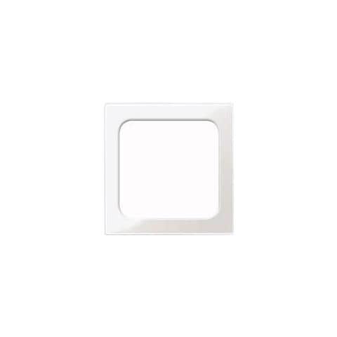397619 Bianco placca per interruttori e coperchio per presa - Foto 1