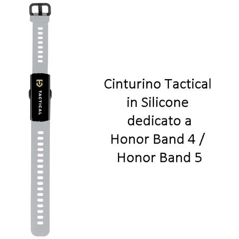 Cinturino 440 Originale Silicone Per Honor Band 4 - 5 Grey - Foto 2