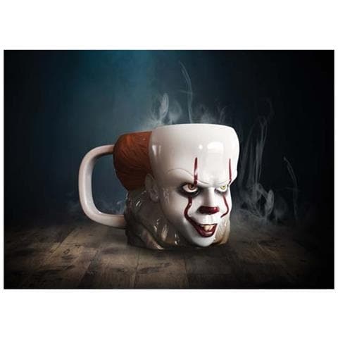 Paladone - It Pennywise - Tazza 3 D Mug - Stephen King Horror Movie - 330 Ml - 14 X 10,2 X 11,2 Cm - Foto 1