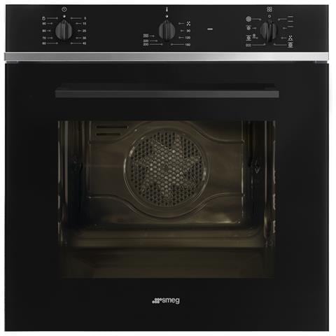 Smeg Forno Elettrico da Incasso SF64M3TB Capacità 70 L Multifunzione Ventilato Potenza 3000 W Colore Nero
