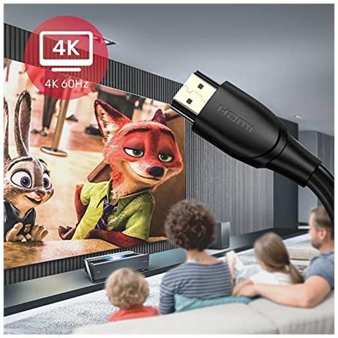 Cavo Hdmi 2.0, 4k 60hz, C11068bk, 7m - Foto 2