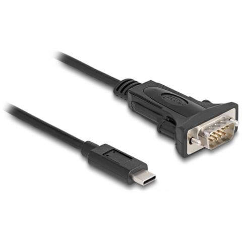 Adattatore USB Type-C per 1 x seriale RS-232 D-Sub 9 pin maschio con viti 0,25 m - Foto 3