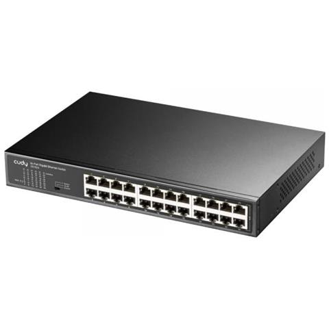 Switch Gigabit Ethernet GS1024 con 24 Porte Colore Nero - Foto 2