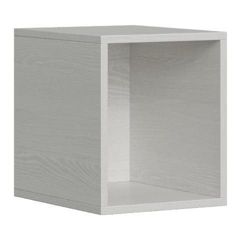 Pensile A Giorno L.34 H.40 P.39,2 / L.40 H.34 P.39,2 Bianco Frassino - Foto 2