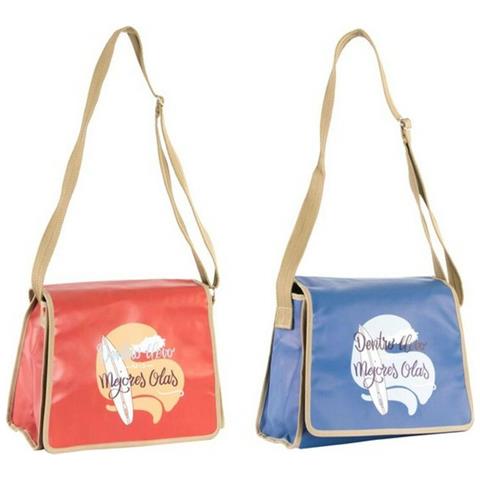 Borsa A Tracolla Dkd Home Decor Olas Surf Surf Mediterraneo (2 Pcs) - Foto 1
