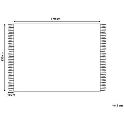 Coperta Halede 130 X 170 Cm Blu - Foto 2